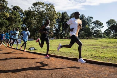 Eliud Kipchoge: "training hurts more than a marathon"