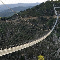 Portugal asombra con el puente colgante peatonal más largo del mundo