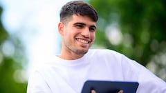 How is Alcaraz preparing for the Cincinnati Open?