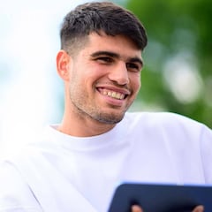 How is Alcaraz preparing for the Cincinnati Open?