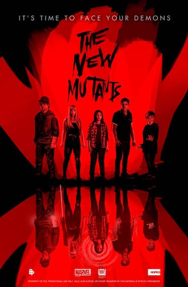 The New Mutants: primeros dos minutos de la película y nuevos pósteres