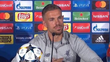 Henderson: "Aprendimos de la final perdida ante el Sevilla"