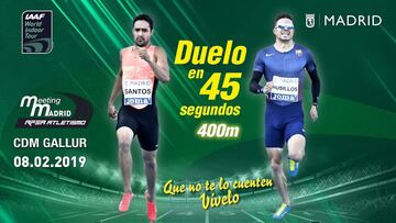 Husillos y Santos, duelo el¨¦ctrico en Madrid en febrero