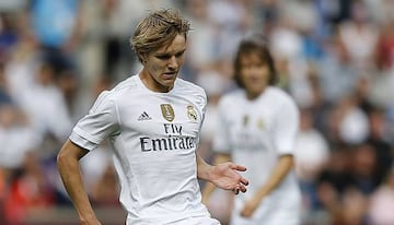 Martin Odegaard of Real Madrid