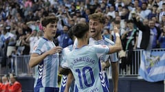 Málaga 5-3 Huesca: resumen, goles y resultado