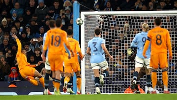 Atención a la otra toma del gol de Kylian Mbappé ante el Manchester City
