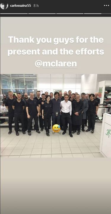 El divertido regalo a Sainz para evitar las bromas de Ricciardo