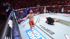 La UFC se rinde ante Topuria: noquea a Oliveira y se proclama doble campeón