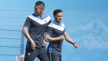 Duarte y Piatti apuran para volver ante el Atlético de Madrid