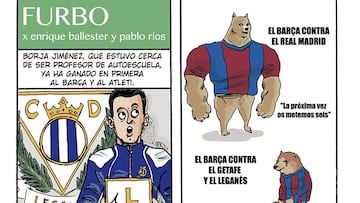 El Borja Jiménez de ‘Furbo’: “¿Ya puedo quitar la L?”