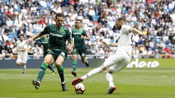 19/05/19 PARTIDO PRIMERA DIVISION 
 REAL MADRID - REAL BETIS 
 OCASION BENZEMA FEDDAL 