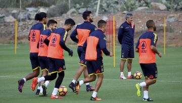 Entrenamiento de Las Palmas