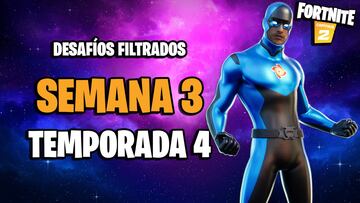 Fortnite Temporada 4: desaf&iacute;os filtrados Semana 3 y Wolverine