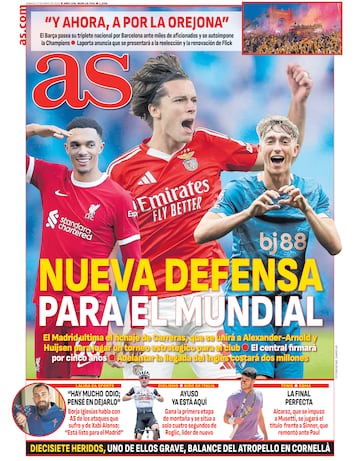 Las portadas de AS de mayo