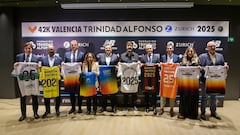 Valencia, Levante, Villarreal, Elche y Valencia Basket, hermanados por el Maratón