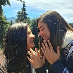 “Ha sido todo demasiado lindo, es un sueño que teníamos las dos; ojalá poder formar una familia”