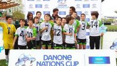 El Racing se proclam&oacute; campe&oacute;n de la Fase Norte de la Danone Nations Cup, en Gernika (Vizcaya).