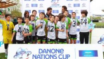 El Racing se proclam&oacute; campe&oacute;n de la Fase Norte de la Danone Nations Cup, en Gernika (Vizcaya).