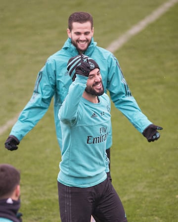 Nacho e Isco.