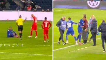 Kylian hizo saltar las alarmas: la secuencia completa de la lesión de Mbappé