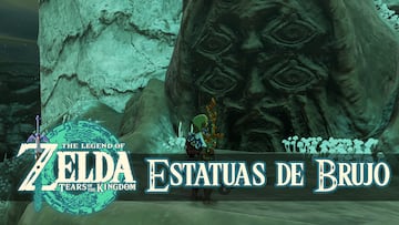 the legend of zelda tears of the kingdom nintendo switch guia estatuas de brujo ubicaciones