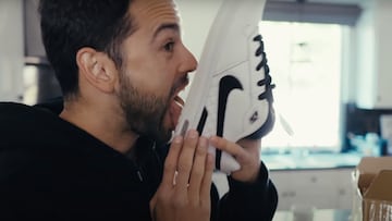 Paul Rodriguez lamiendo la reedición de su pro model P-Rod 1 con Nike Sb.