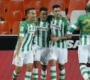 Resumen y goles del Betis vs. Valencia de la Liga Santander