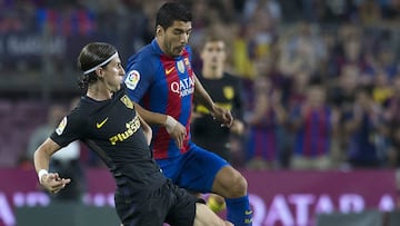 Filipe publica una foto con la herida que le provocó Suárez