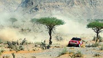 <b>PARAJES INCOMPARABLES. </b>El Dakar discurre cada año por impresionantes escenarios, aunque los pilotos tienen pocas oportunidades para disfrutarlos...