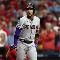 Ketel Marte, el bate más consistente de los Diamondbacks en la postemporada