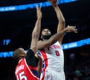 Drummond y los Pistons superan a unos Hawks muy relajados