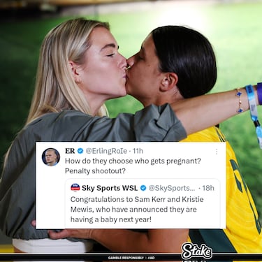 Clamor por la homofobia hacia la pareja Kerr-Mewis tras anunciar que van a ser madres