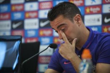 Xavi anunció que deja el Barcelona tras 17 años de grandes éxitos: tres Champions y ocho Ligas españolas entre otros grandes títulos.