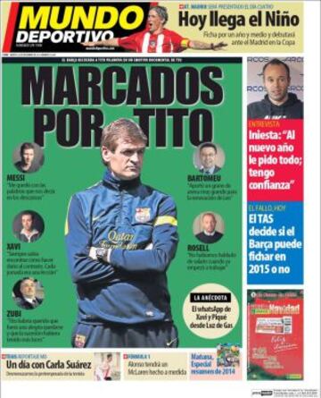 Portadas de la prensa deportiva