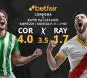 Córdoba CF vs. Rayo Vallecano: horario, TV, pronósticos y estadísticas