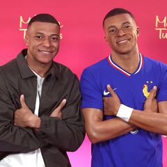 Mbappé, inmortalizado