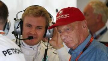 Niki Lauda cree que ahora mismo Rosberg est&aacute; en mejor estado de forma que Hamilton.
 