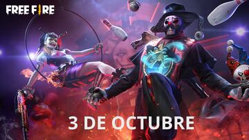 Códigos Free Fire de hoy 3 de octubre de 2021; todas las recompensas gratis