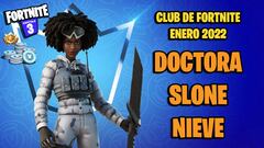 Club de Fortnite de enero 2022 filtrado; nuevo skin de la Doctora Slone