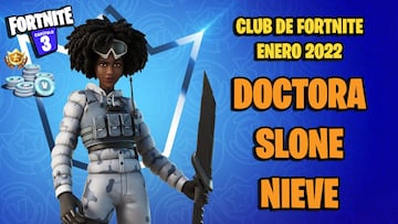 Club de Fortnite de enero 2022 filtrado; nuevo skin de la Doctora Slone