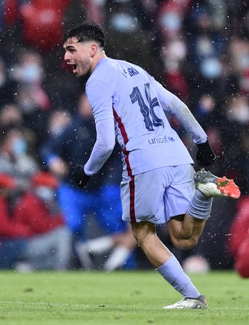 Pedri, en el tiempo de descuento, marcó el 2-2 y mandó el partido a la prórroga.