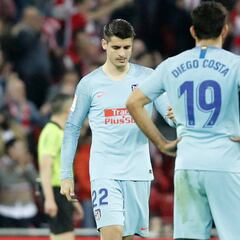 Morata y Diego Costa deben explotar en la recta final de la Liga