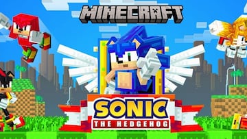 Sonic llega a Minecraft como DLC: consíguelo gratis