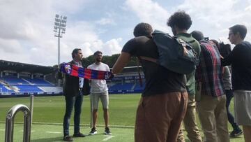 El Huesca presenta a Josué Sá, su decimoquinto fichaje