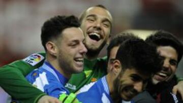 Alegría perica en Gijón.