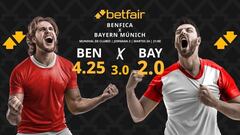 SL Benfica vs. Bayern Múnich: horario, dónde ver, pronósticos y clasificación