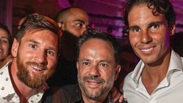 Messi y Nadal coinciden en la noche de Ibiza