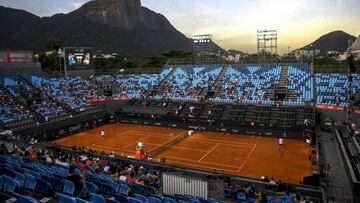 Pista central del ATP 500 de R&iacute;o.