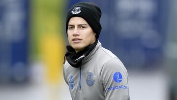 Everton: James Rodríguez to miss Chelsea clash through injury
