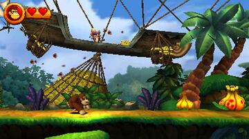 Captura de pantalla - Donkey Kong Country Returns 3D (3DS)